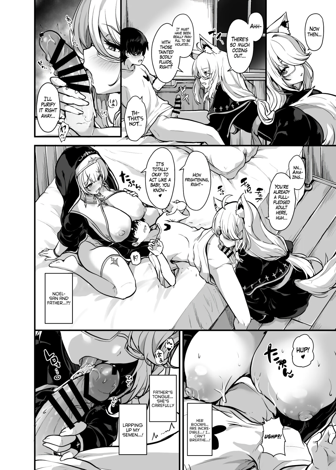 Hentai Manga Comic-The Secret Confessional-Read-15